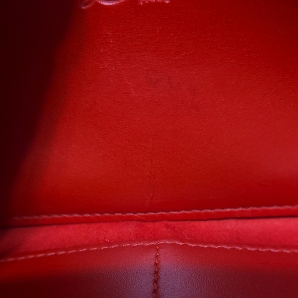 Christian Loubutin Panettone Gray Zip-Around Wallet - Picture 14 of 16